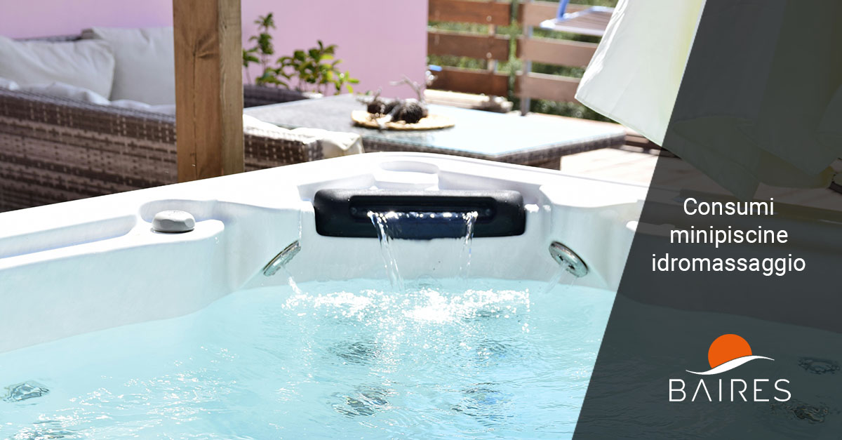 Quanto consuma una minipiscina idromassaggio - Baires Piscine