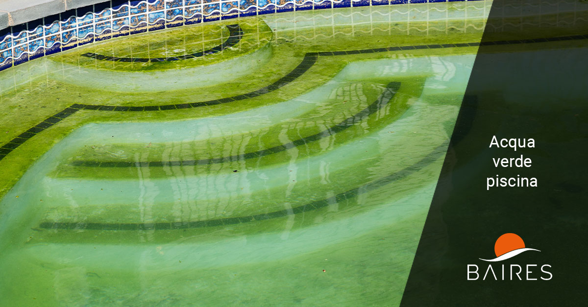 Acqua verde piscina - Baires Piscine