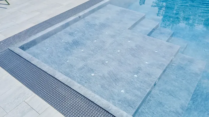 LightBlue - Idromassaggio - Baires Piscine