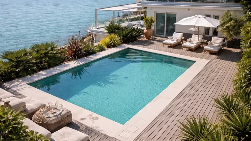 Piscina esterna a skimmer: Nymphaea Pool 